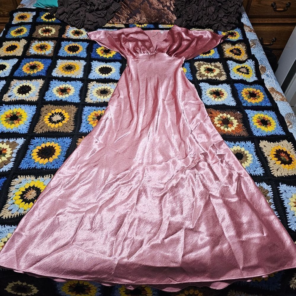Free People Beatrice Dress in Dusty Rose size 2